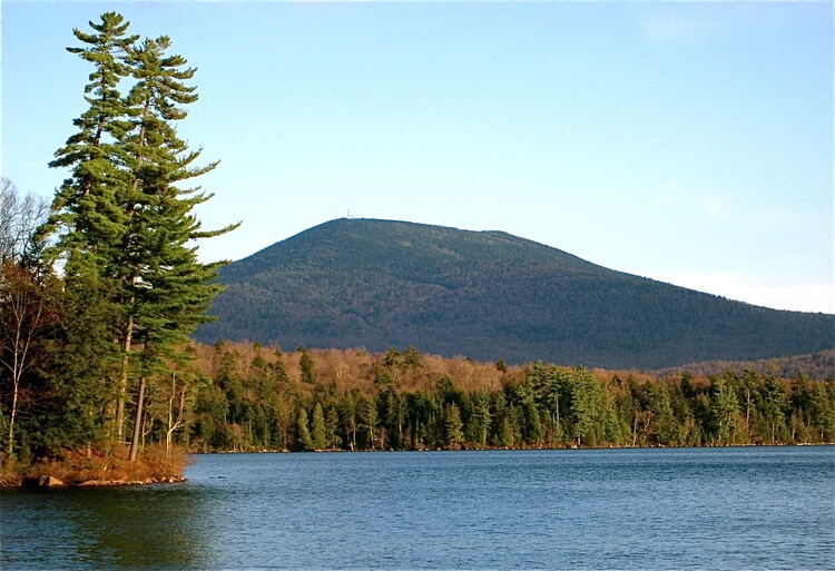View of Blue Mountain from South Pond