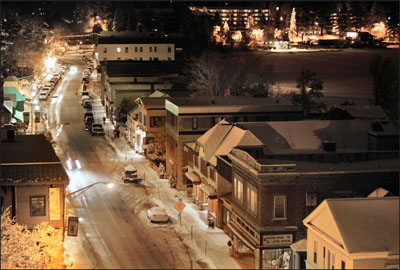 Main Street in Lake Placid