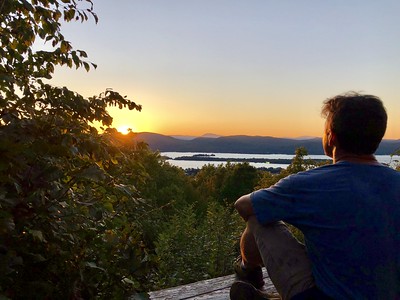 Sunset on Pilot's Knob