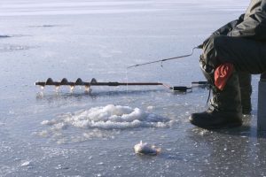 ice fishing